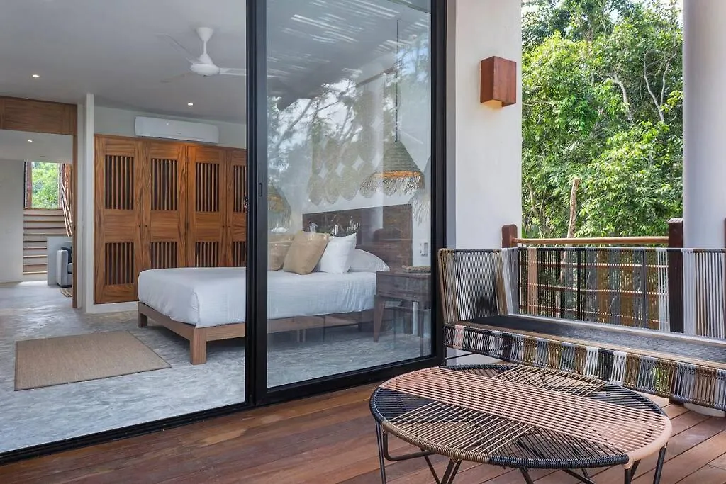 Twin Villas 8Br, Concierge, Gated ,Jacuzzi, Paddle Court Tulum Messico